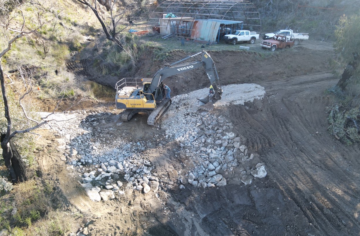 Bumbalong soil erosion rehabilitation