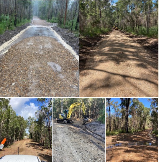 erosion and sediment control works on fire trails